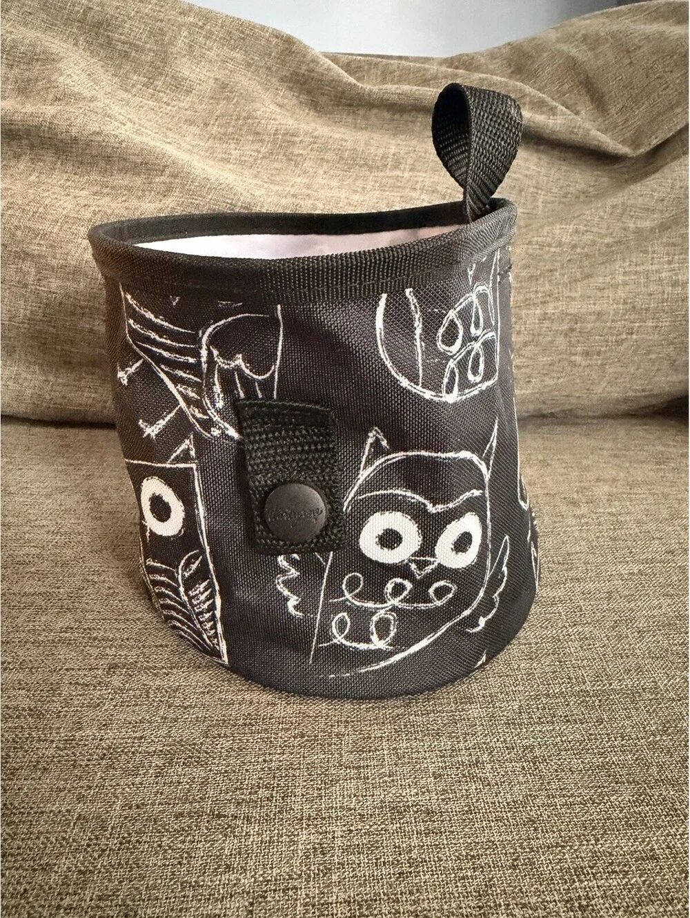 Thirty One Oh Snap Bin Its Owl Good Black White Owl Print